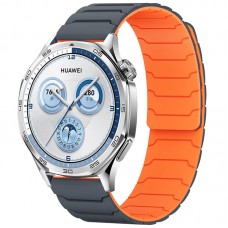 Ремінець Dual-color Magnetic для Smart Watch 20mm  Grey / Orange - 00000077071_11