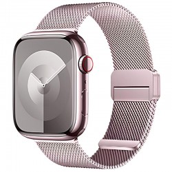 Ремінець Hoco WA26 Milanese Loop Strap для Apple watch 38/40/41mm  Rose Pink - 00000081705_2