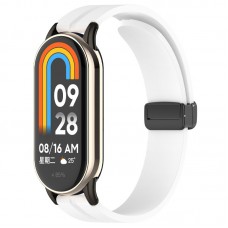Ремінець Line Magnetic для Xiaomi Mi Band 9/8/10  Білий / White - 00000077060_2