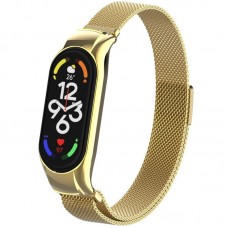 Ремінець Milanese Loop Design для Xiaomi Mi Band 5/6  Золотий - 00000037971_2