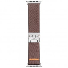 Ремінець Nylon New Design для Apple Watch 38/40/41/42mm(ser.10)  Light Brown - 00000075856_4