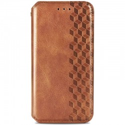 Шкіряний чохол-книжка GETMAN Cubic (PU) для Realme 11 4G  Коричневий - 00000069894_2