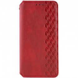 Шкіряний чохол-книжка GETMAN Cubic (PU) для Samsung Galaxy A27  Червоний - 00000086679_3