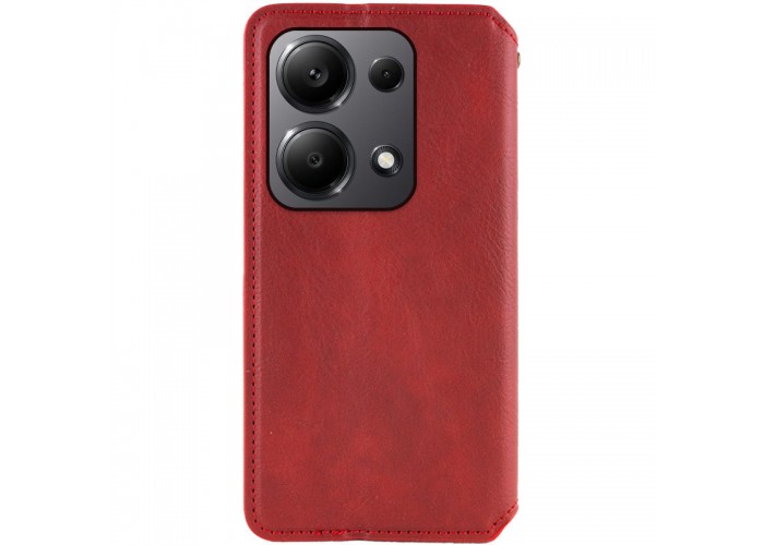 Шкіряний чохол-книжка GETMAN Cubic (PU) для Xiaomi Poco X6 / Note 13 Pro 5G