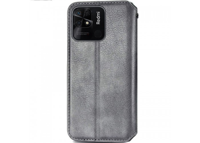 Шкіряний чохол-книжка GETMAN Cubic (PU) для Xiaomi Redmi 10C
