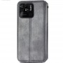 Шкіряний чохол-книжка GETMAN Cubic (PU) для Xiaomi Redmi 10C