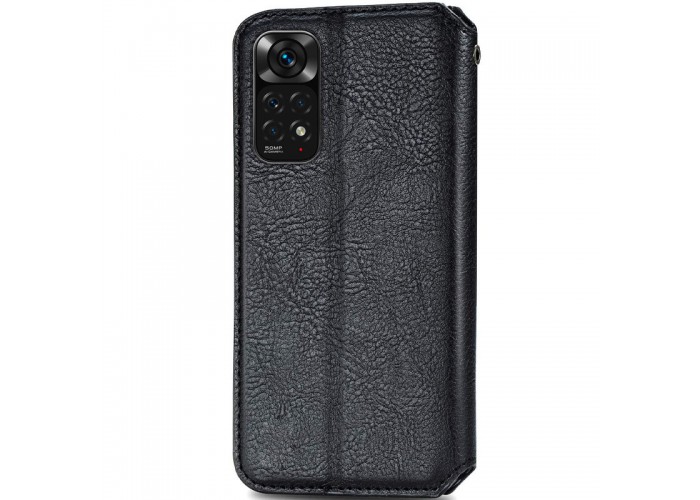 Шкіряний чохол-книжка GETMAN Cubic (PU) для Xiaomi Redmi Note 11 (Global) / Note 11S