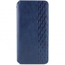 Шкіряний чохол-книжка GETMAN Cubic (PU) для Xiaomi Redmi Note 14 Pro 4G  Синій - 00000077934_5 Шкіряний чохол-книжка GETMAN Cubic (PU) для Xiaomi Redmi Note 14 Pro 4G  Синій - 00000077934_5