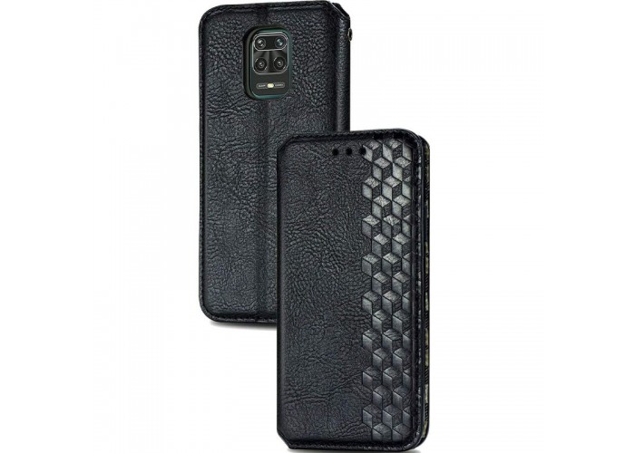 Шкіряний чохол-книжка GETMAN Cubic (PU) для Xiaomi Redmi Note 9s / Note 9 Pro / Note 9 Pro Max
