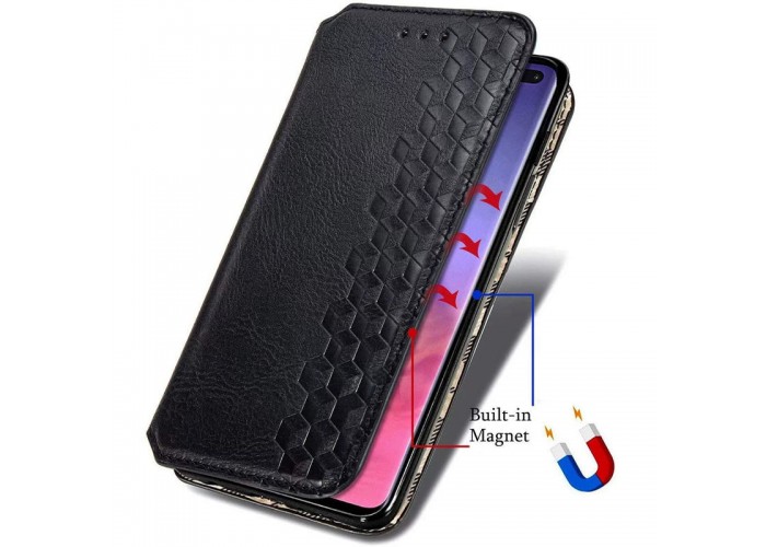 Шкіряний чохол-книжка GETMAN Cubic (PU) для Xiaomi Redmi Note 9s / Note 9 Pro / Note 9 Pro Max