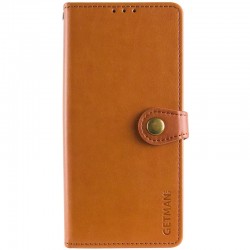 Шкіряний чохол-книжка GETMAN Gallant (PU) для Xiaomi Redmi 14C / Poco C75  Коричневий - 00000074491_2