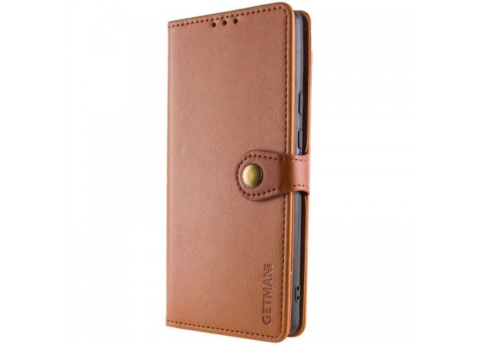 Шкіряний чохол-книжка GETMAN Gallant (PU) для Xiaomi Redmi 15 (Global)