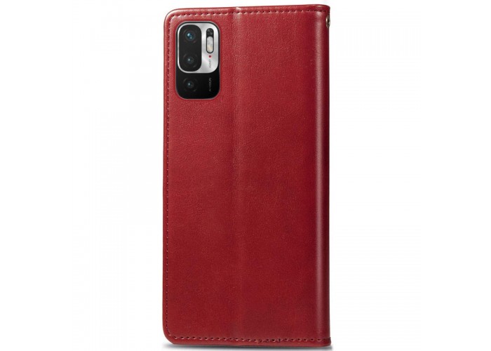 Шкіряний чохол-книжка GETMAN Gallant (PU) для Xiaomi Redmi Note 10 5G / Poco M3 Pro