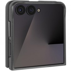 Шкіряний чохол Leather Case (AAA) для Samsung Galaxy Z Flip6  Black - 00000073287_1