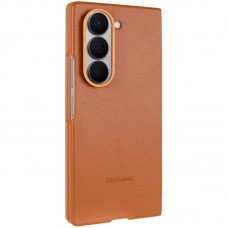 Шкіряний чохол Leather Case (AAA) для Samsung Galaxy Z Fold6  Tan - 00000073285_7