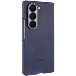 Шкіряний чохол Leather Case (AAA) для Samsung Galaxy Z Fold6  Navy - 00000073285_6