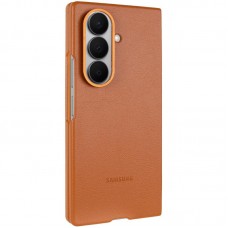 Шкіряний чохол Leather Case (AAA) для Samsung Galaxy Z Fold7  Tan - 00000080403_4