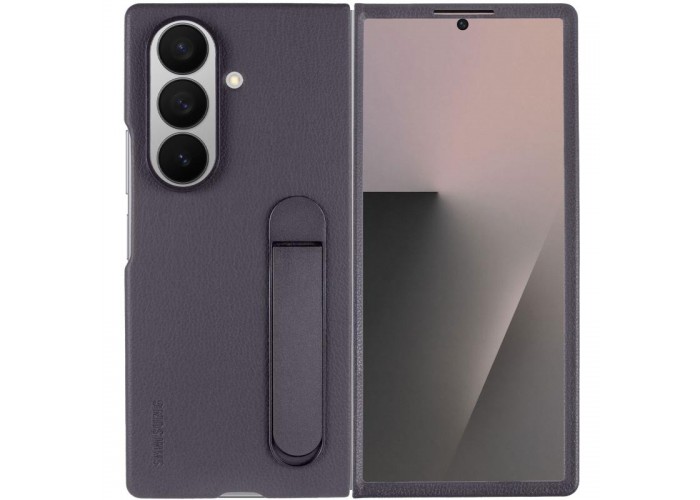 Шкіряний чохол Leather Case (AAA) with stand для Samsung Galaxy Z Fold7