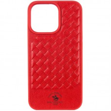 Шкіряний чохол Polo Santa Barbara для Apple iPhone 13 Pro Max (6.7")  Red - 00000055882_4