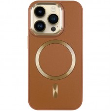 Шкіряний чохол SnapCase with MagSafe для Apple iPhone 16 Pro Max (6.9")  Brown - 00000075481_2