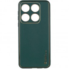 Шкіряний чохол Xshield для Xiaomi 14 Pro  Зелений / Army green - 00000069362_4