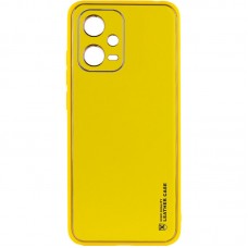 Шкіряний чохол Xshield для Xiaomi Poco X5 5G / Redmi Note 12 5G  Жовтий / Yellow - 00000064109_2