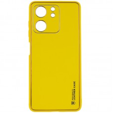 Шкіряний чохол Xshield для Xiaomi Redmi 13C / Poco C65  Жовтий / Yellow - 00000070087_3