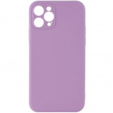 Силіконовий чохол Candy Full Camera для Apple iPhone 12 Pro (6.1")  Бузковий / Dasheen - 00000043687_10