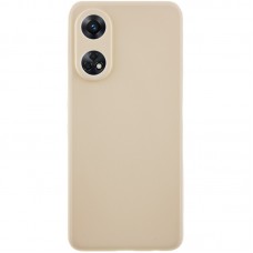 Силіконовий чохол Candy Full Camera для Oppo Reno 8 T 4G  Бежевий / Antique White - 00000068800_1