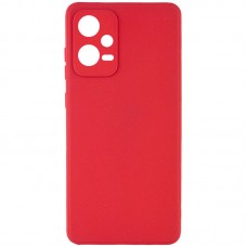 Силіконовий чохол Candy Full Camera для Xiaomi Poco X5 5G / Note 12 5G  Червоний / Camellia - 00000065225_9