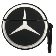 Силіконовий футляр Brand для навушників AirPods 3 + карабін  Mercedes - 00000065969_10