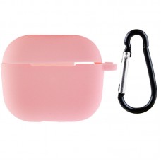 Силіконовий футляр для навушників AirPods 3  Рожевий / Light pink - 00000051911_13