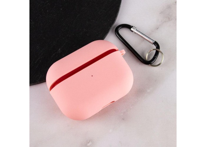 Силіконовий футляр з мікрофіброю для навушників Airpods Pro 3