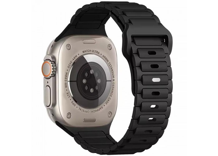 Силіконовий ремінець Defense для Apple Watch 38/40/41/42mm(ser.10) (140-190mm)