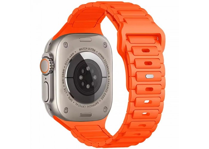 Силіконовий ремінець Defense для Apple Watch 38/40/41/42mm(ser.10) (140-190mm)