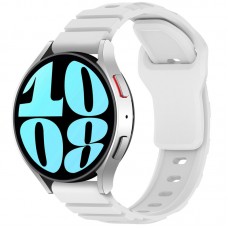 Силіконовий ремінець Defense для Smart Watch 20mm  White - 00000077069_2