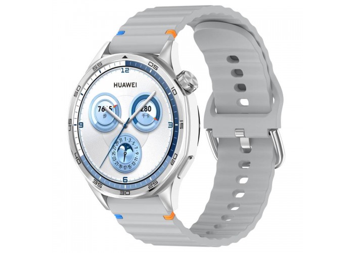 Силіконовий ремінець Wavy для Smart Watch 22mm