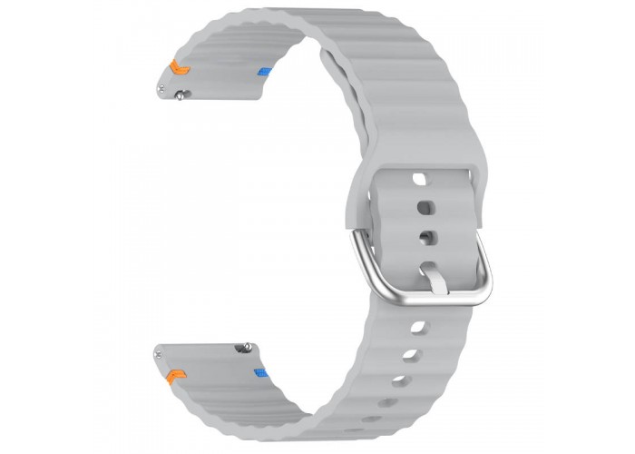 Силіконовий ремінець Wavy для Smart Watch 22mm