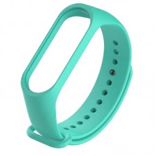 Силіконовий ремінець для Xiaomi Mi Band 3/4  Бірюзовий / Ocean Blue - 00000025252_31