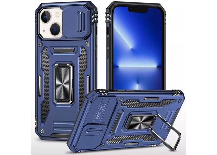 Ударостійкий чохол Camshield Army Ring для Apple iPhone 13 / 14 (6.1