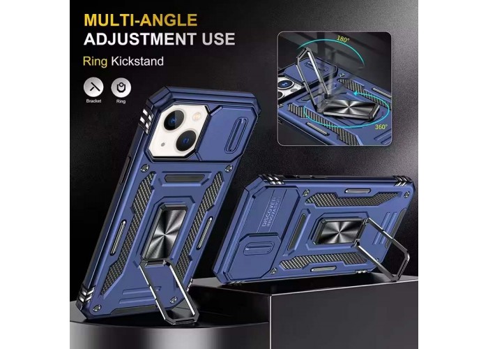Ударостійкий чохол Camshield Army Ring для Apple iPhone 13 / 14 (6.1