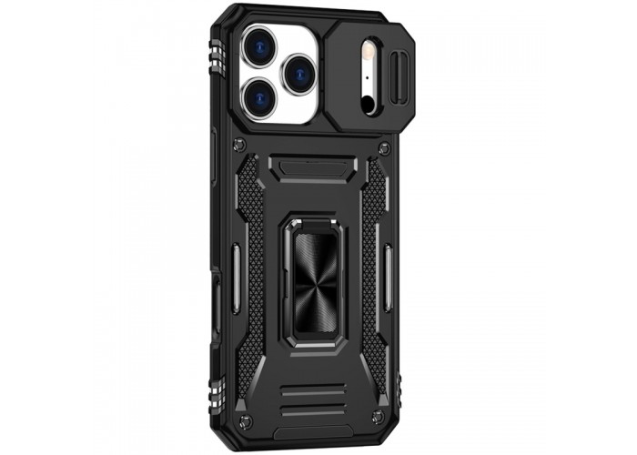 Ударостійкий чохол Camshield Army Ring для Apple iPhone 17 Pro Max (6.9