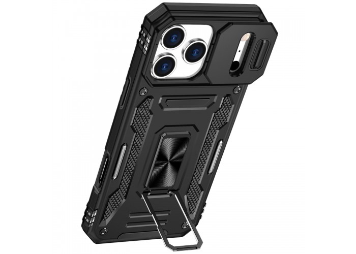 Ударостійкий чохол Camshield Army Ring для Apple iPhone 17 Pro Max (6.9