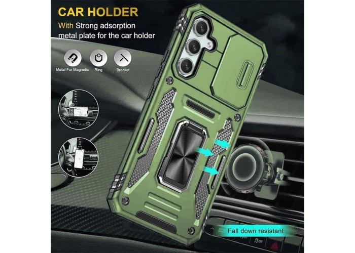 Ударостійкий чохол Camshield Army Ring для Samsung Galaxy A57 5G
