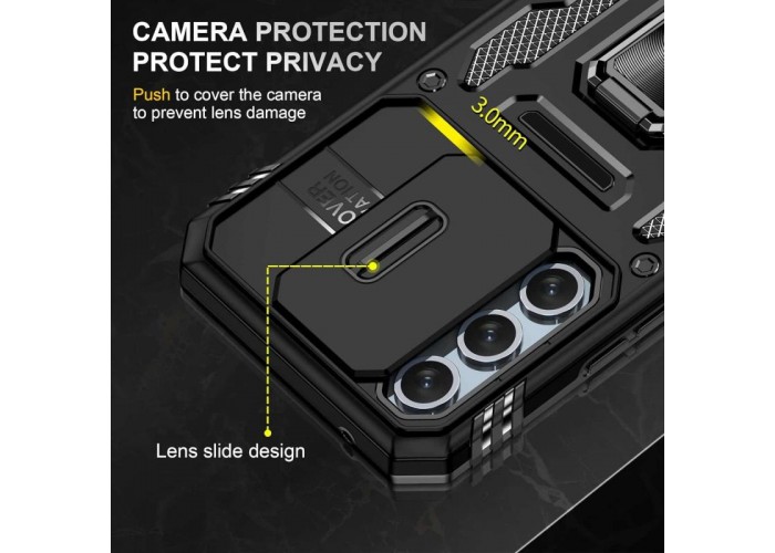 Ударостійкий чохол Camshield Army Ring для Samsung Galaxy A57 5G