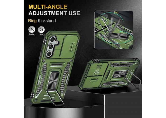 Ударостійкий чохол Camshield Army Ring для Samsung Galaxy A57 5G