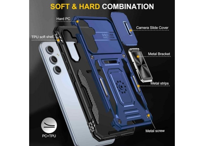 Ударостійкий чохол Camshield Army Ring для Samsung Galaxy A57 5G