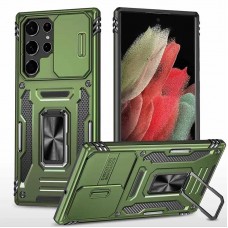 Ударостійкий чохол Camshield Army Ring для Samsung Galaxy S26 Ultra  Оливковий / Army Green - 00000085197_4
