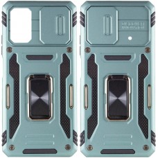 Ударостійкий чохол Camshield Army Ring для Xiaomi Poco F5 / Note 12 Turbo  Зелений / Light Green - 00000066132_2