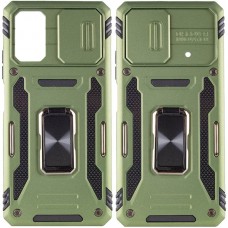 Ударостійкий чохол Camshield Army Ring для Xiaomi Poco X5 Pro 5G / Note 12 Pro 5G  Оливковий / Army Green - 00000064646_4